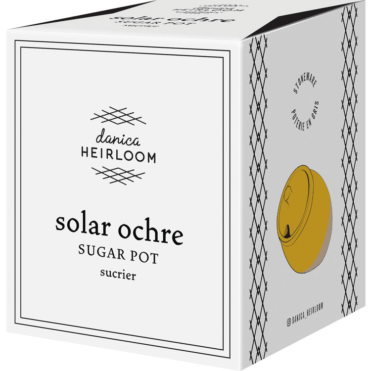 Ochre Solar Sugar Pot