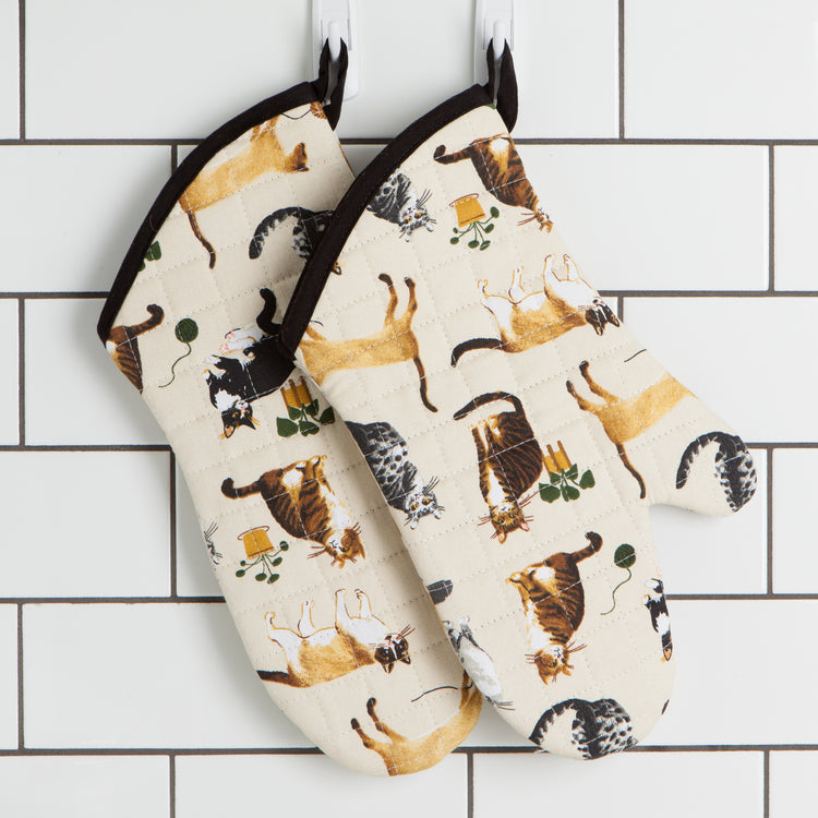 Cat Collective Oven Mitt