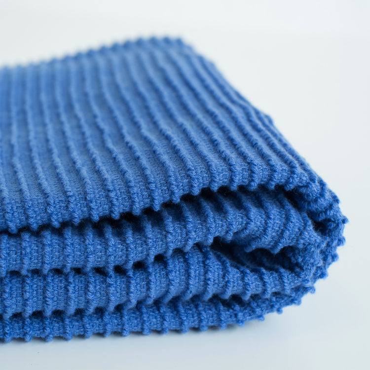 Ripple Royal Blue Dishtowel