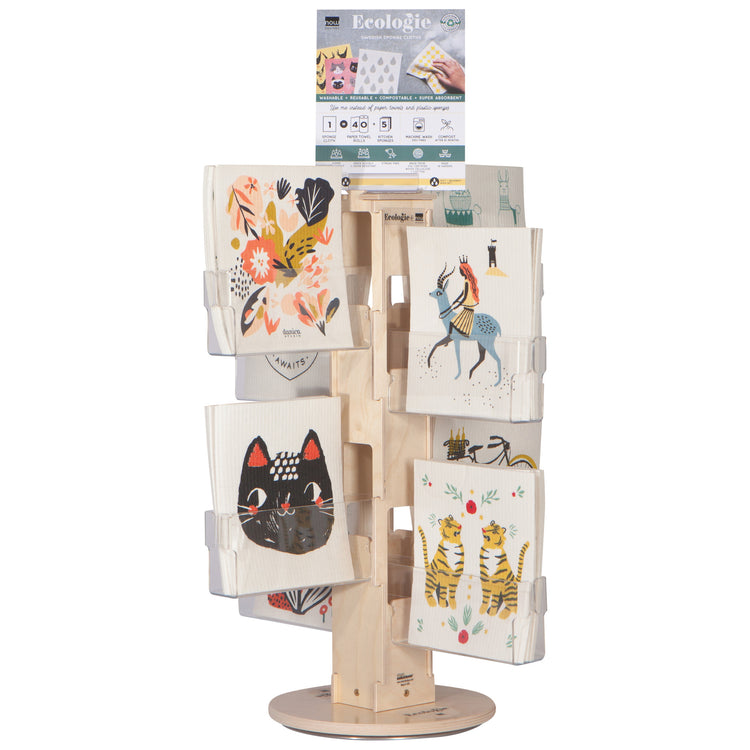 Swedish Sponge Cloth Counter Display