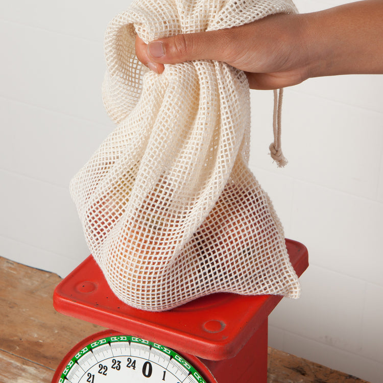 Le Marche Natural Mesh Produce Bags Set of 3