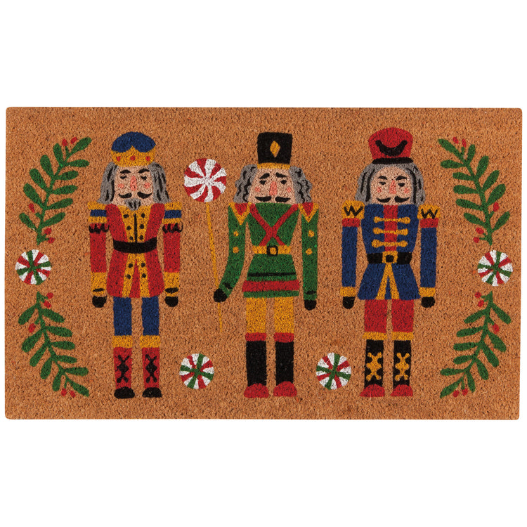Nutcracker Christmas Doormat