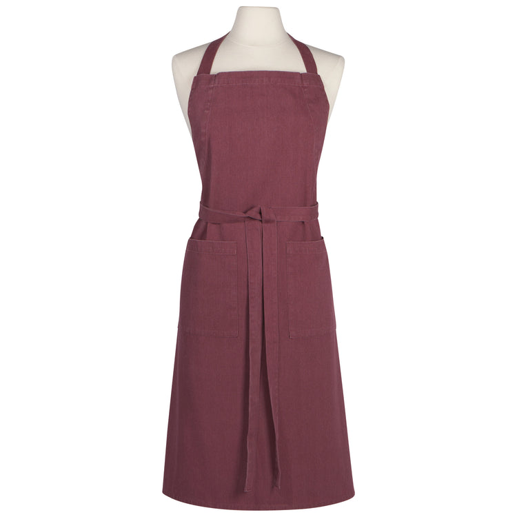 Wine Stonewash Apron