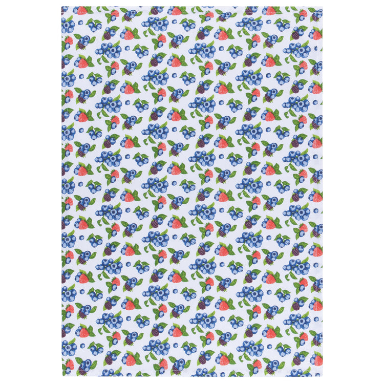 Berries & Fruit Dishtowels Set of 20 with Counter Display Unit