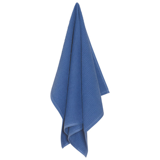 Ripple Royal Blue Dishtowel
