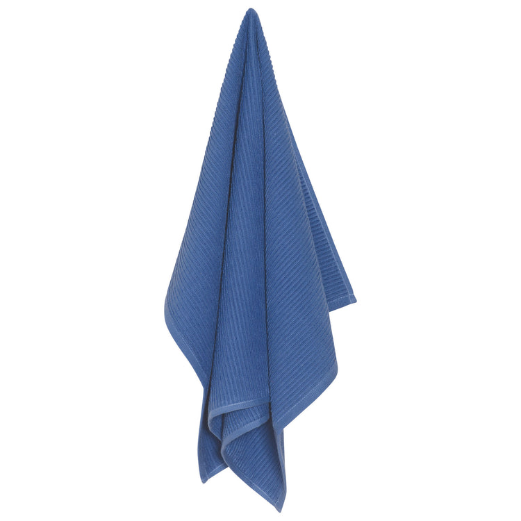 Ripple Royal Blue Dishtowel