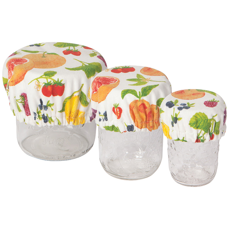 Fruit Salad Mini Bowl Cover Set of 3