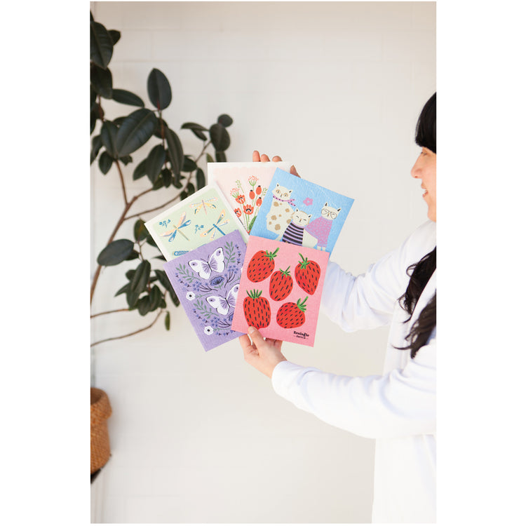 Feline Fine Swedish Sponge Cloth