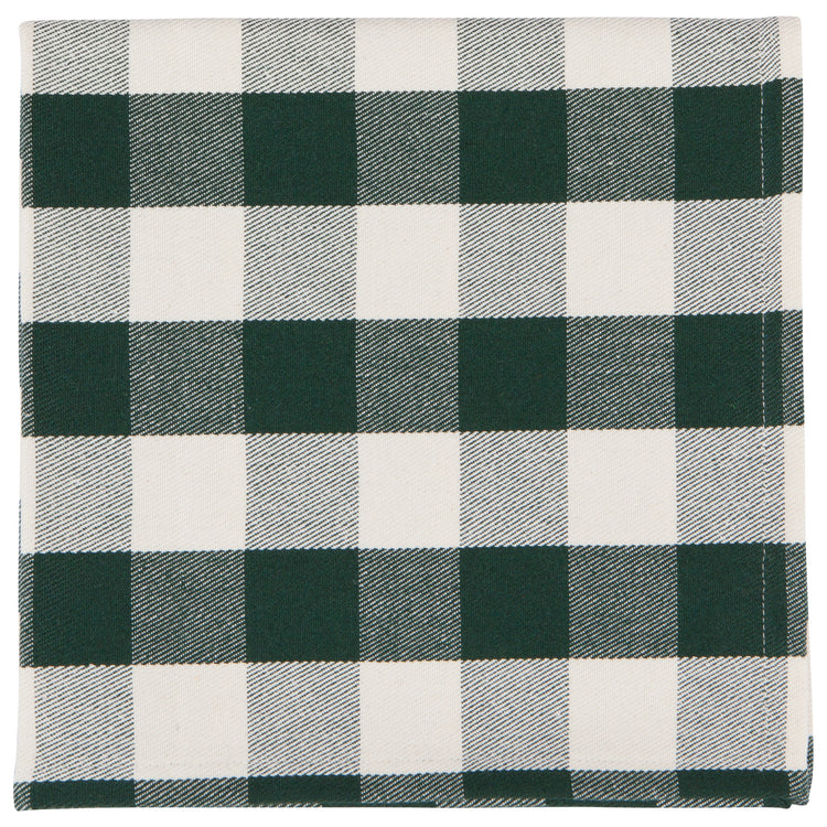 Second Spin  Spruce Buffalo Check Napkins Set of 4