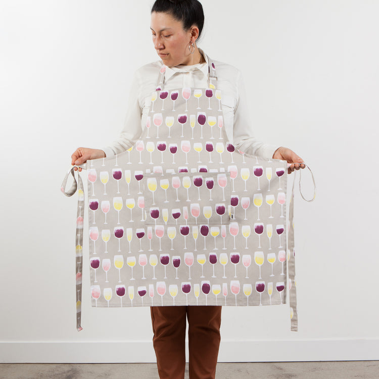 Wine Tasting Chef's Cotton Apron