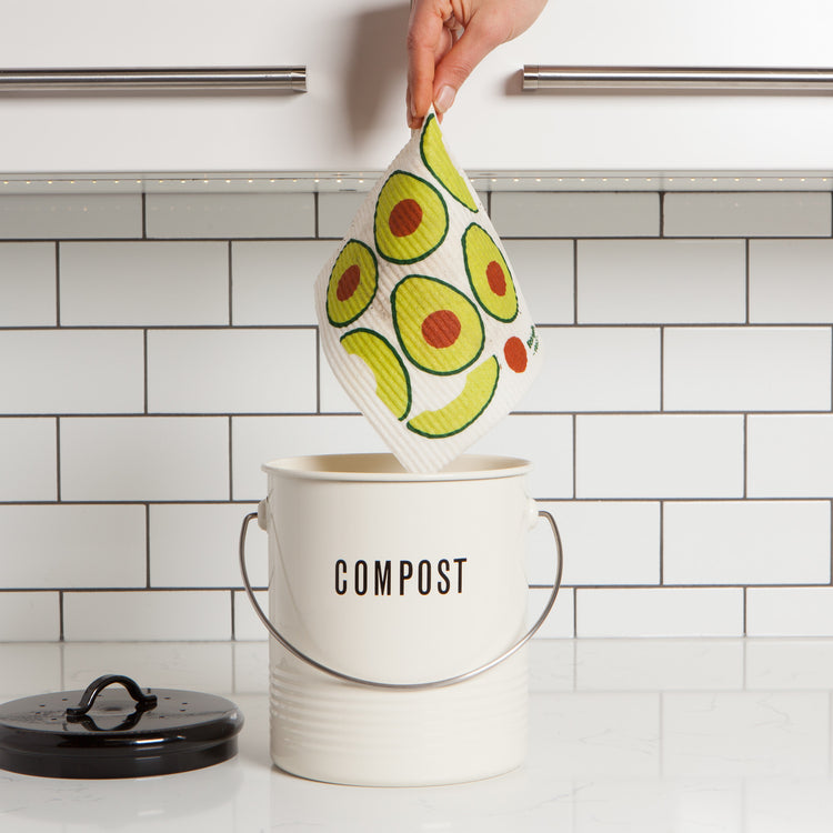 Avocados Swedish Dishcloth