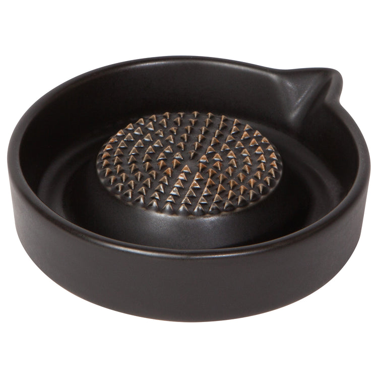 Matte Black Ginger Grater