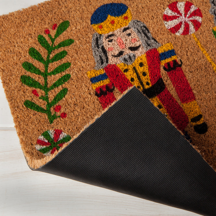 Nutcracker Christmas Doormat