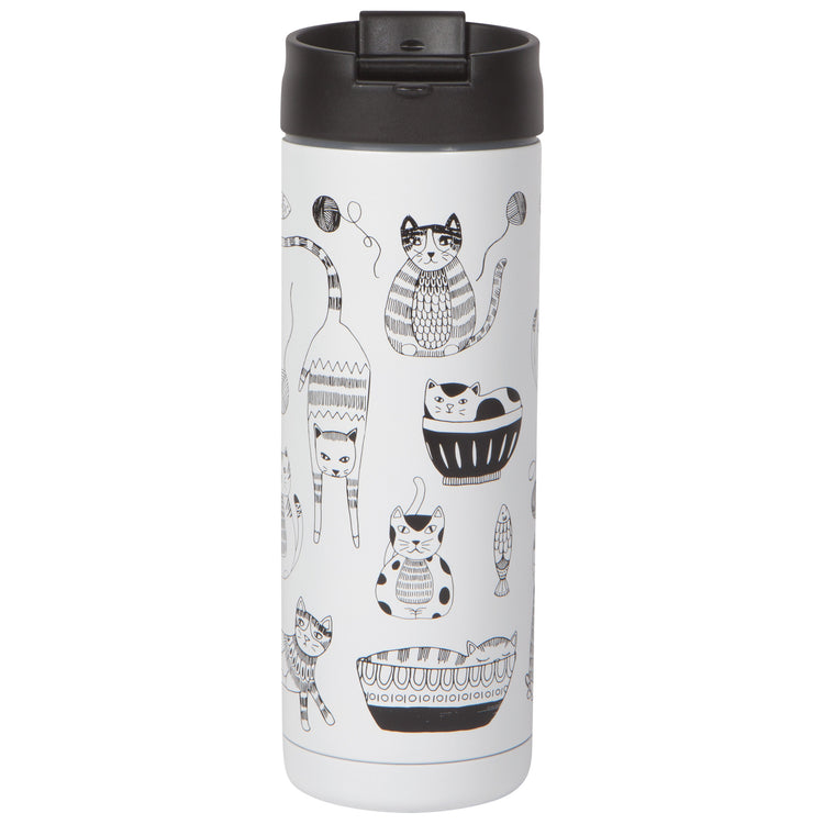 Purr Party Travel Mug 18 oz