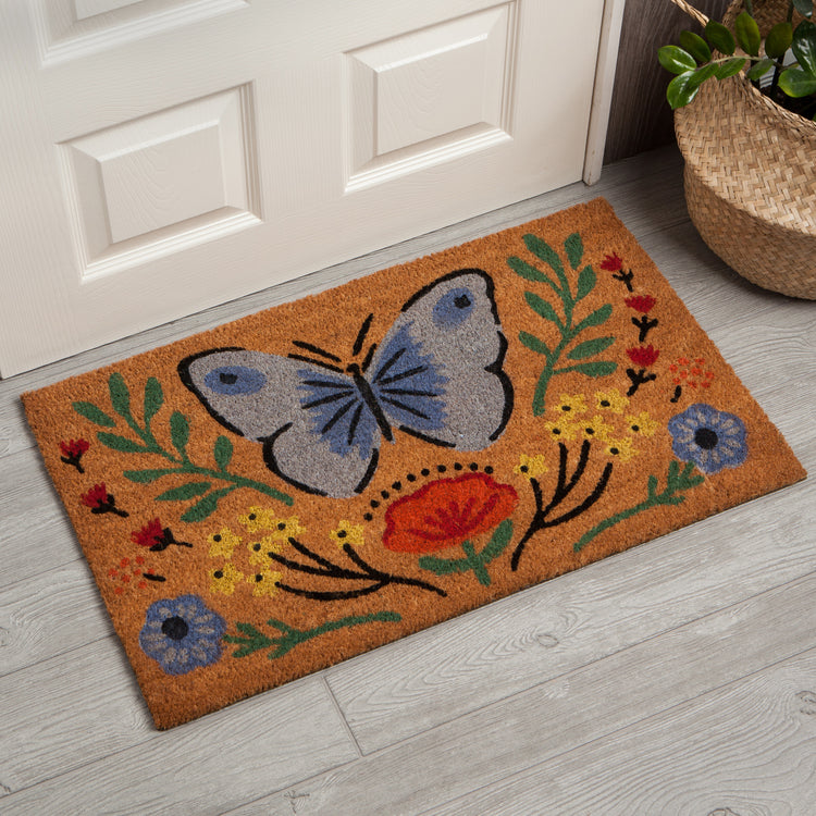 Morning Meadow Coir Fibre Doormat