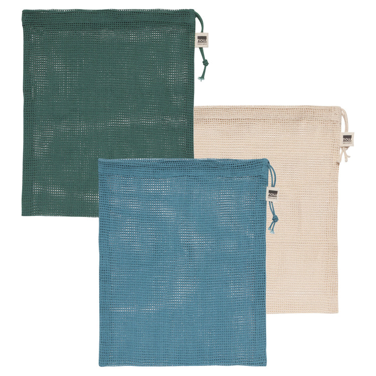 Le Marche Pine Produce Bags Set of 3