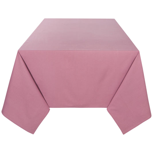 Mauve Spectrum Cotton Tablecloth 60 x 90 inch