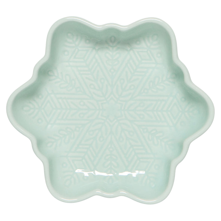 Snowflakes Dipping Dishes Set of 4