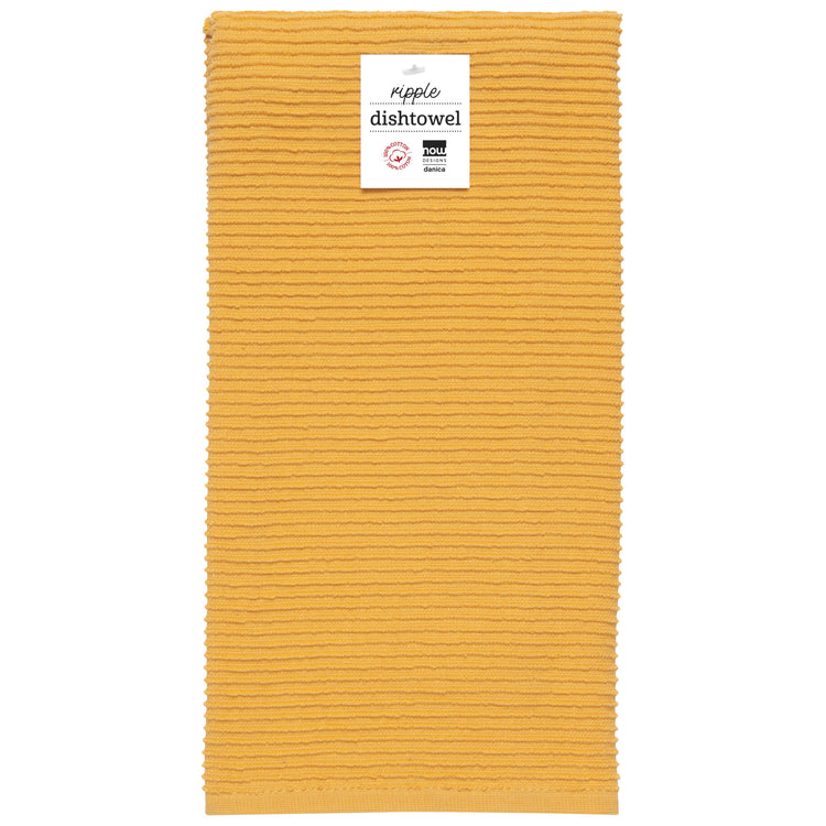 Ripple Honey Dishtowel