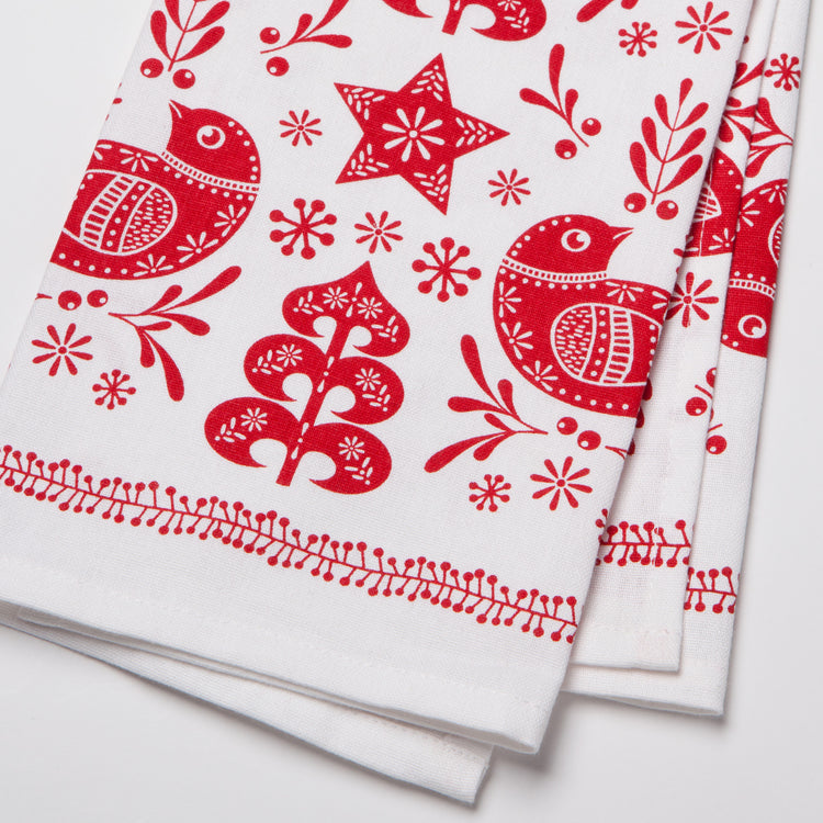 Snowbird Cotton Dishtowel