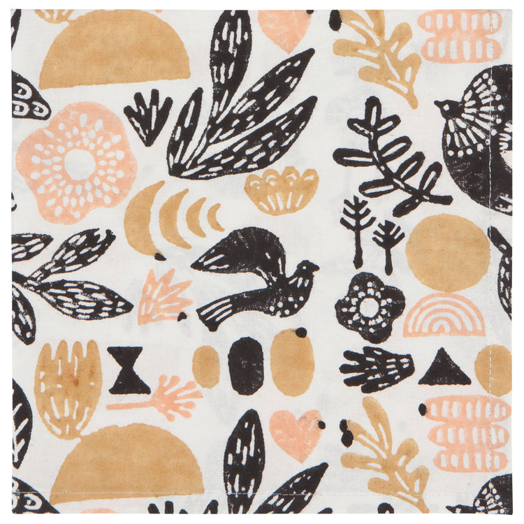 Myth Block Print Napkins Set of 4