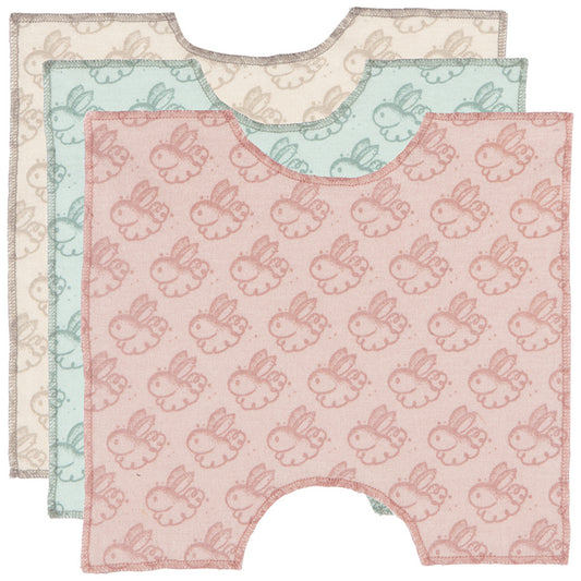 Dust Bunny Reusable Fitted Mop Cloths Set of 3