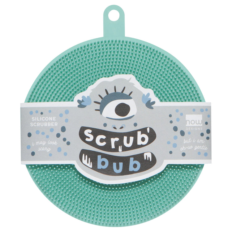 Scrub Bub Aqua Silicone Scrubber