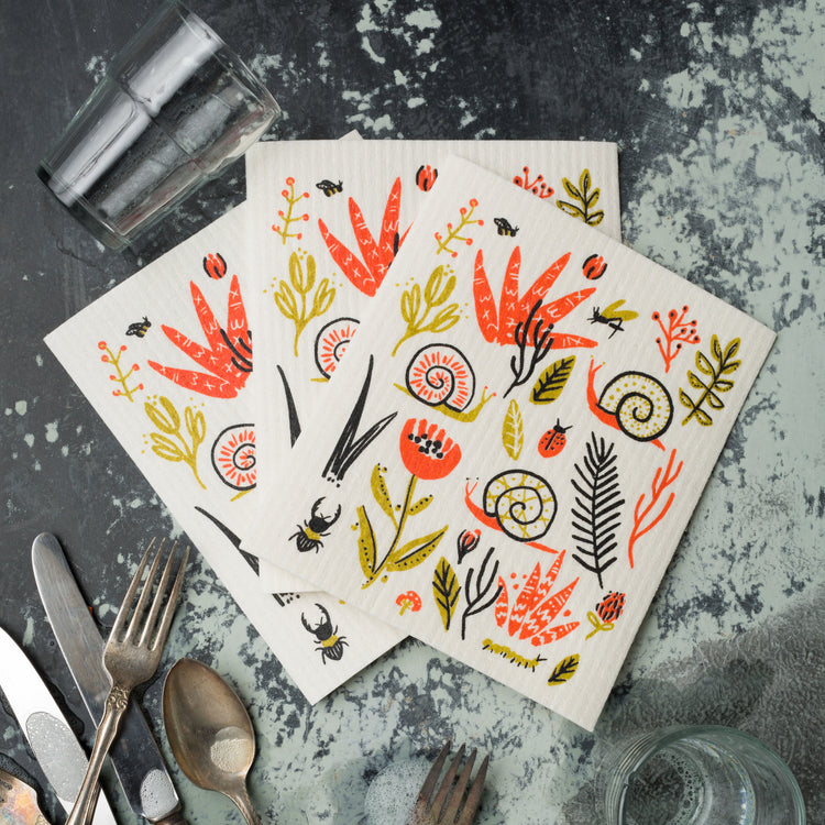 Small World Swedish Sponge Cloth