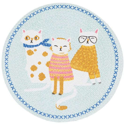 Feline Fine Braided Placemat