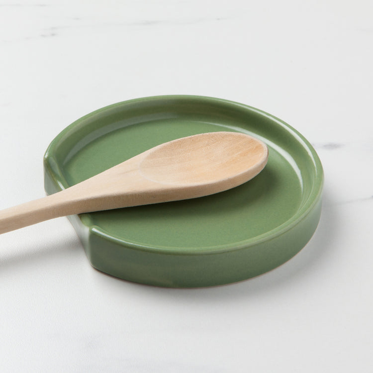 Matte Elm Green Spoon Rest