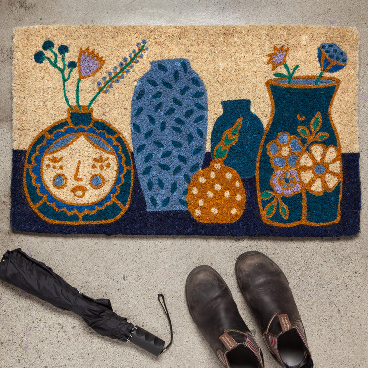 Still Life Coir Doormat