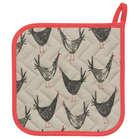 Chicken Scratch Pot Holder