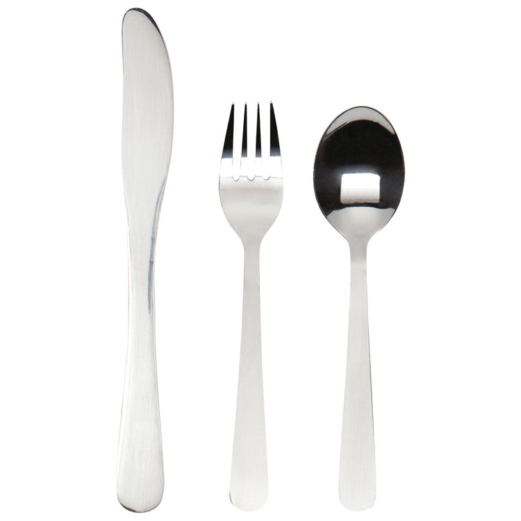 Ticking Stripe Roll Up Utensil Set of 5