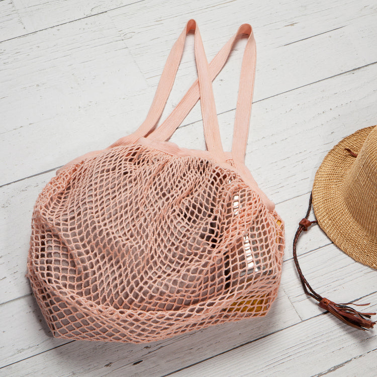 Le Marche Peony Net Shopping Bag