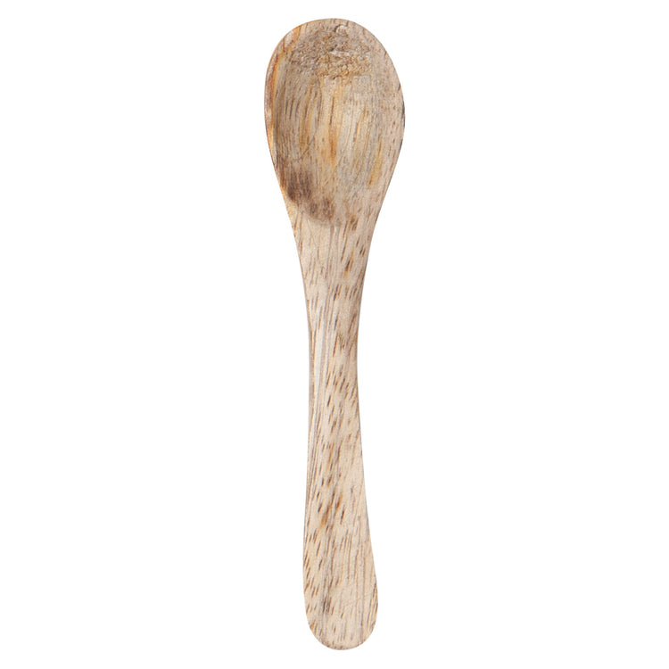 Mango Wood Mini Spoons Set of 4