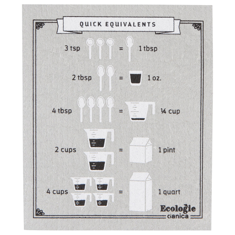 Kitchen Conversions Swedish Sponge Cloth
