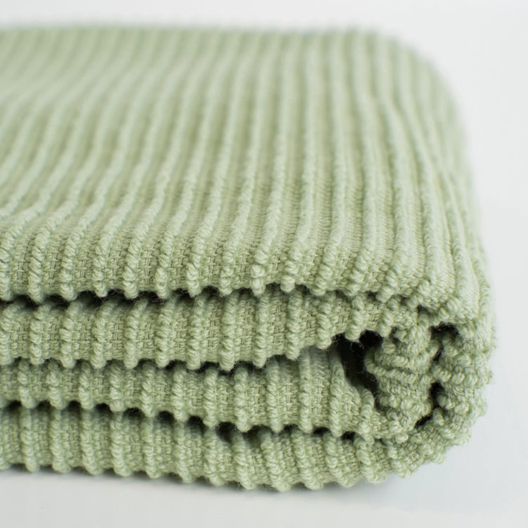 Ripple Sage Green Dishtowel