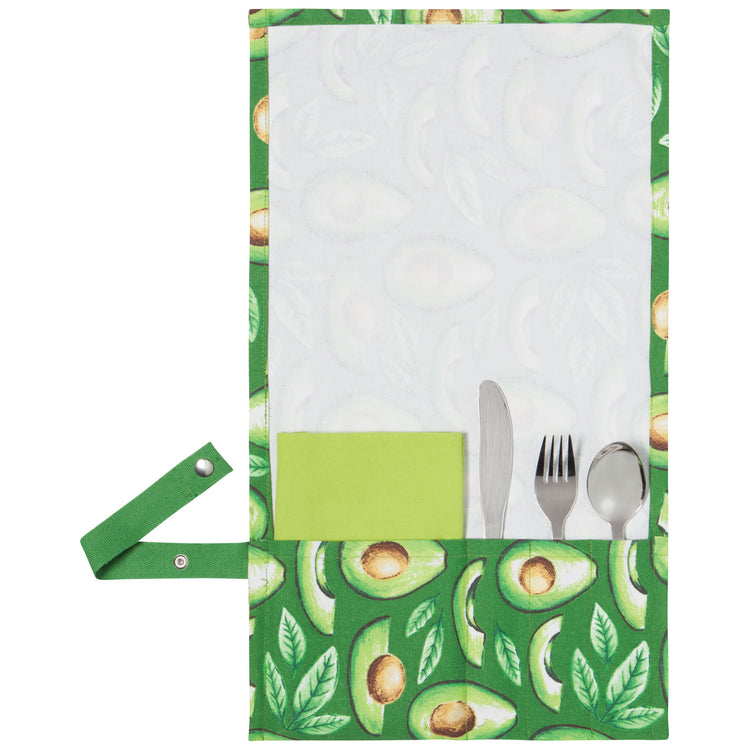 Avocados Roll Up Utensil Set of 5