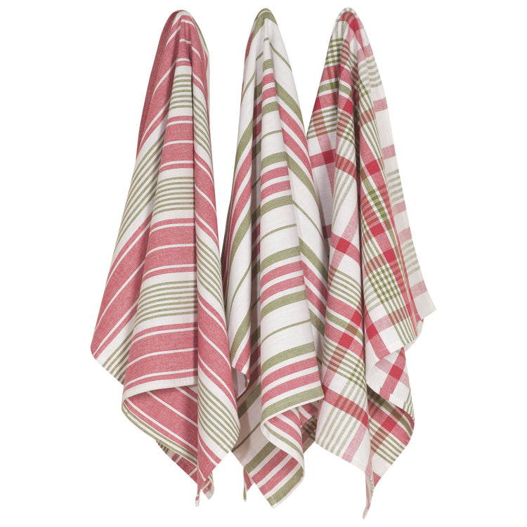 Jumbo Holiday Dishtowels Set of 3