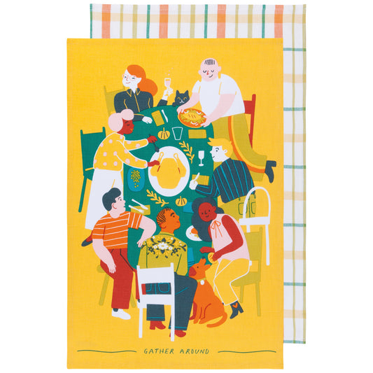 Chosen Family Cotton Dishtowels Set of 2