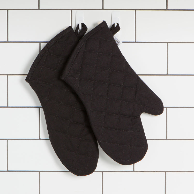 Superior Black Oven Mitt