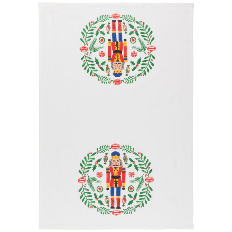 Nutcracker Bakers Floursack Dishtowels Set of 3