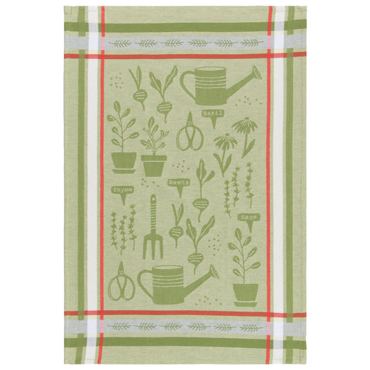 Garden Woven Jacquard Dishtowel