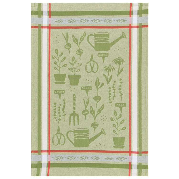 Garden Woven Jacquard Dishtowel