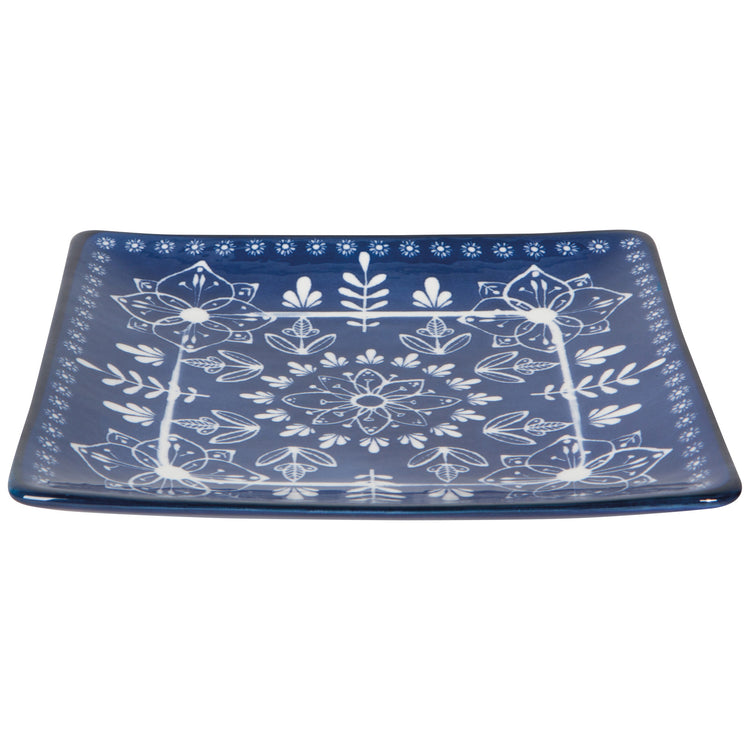 Porto Stamped Plates Set of 4