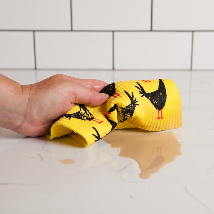 Chicken Scratch Swedish Dishcloth