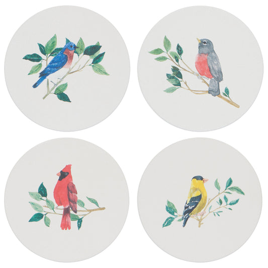 Birdsong Soak Up Coasters Set of 4