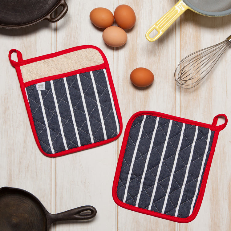 Superior Butcher Stripe Potholder
