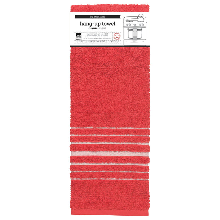 Hang-Up Red Dishtowel