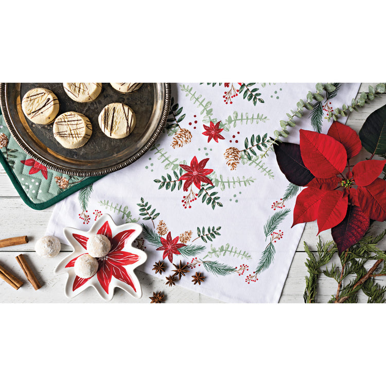 Poinsettia Shaped Dish